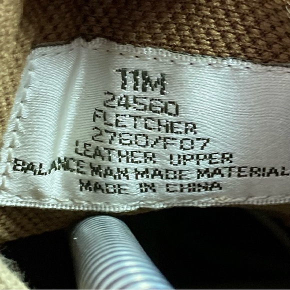 RJ Colt Built for Life Dress Work Shoes All Leather Brown Tan size 11 - Picture 7 of 9